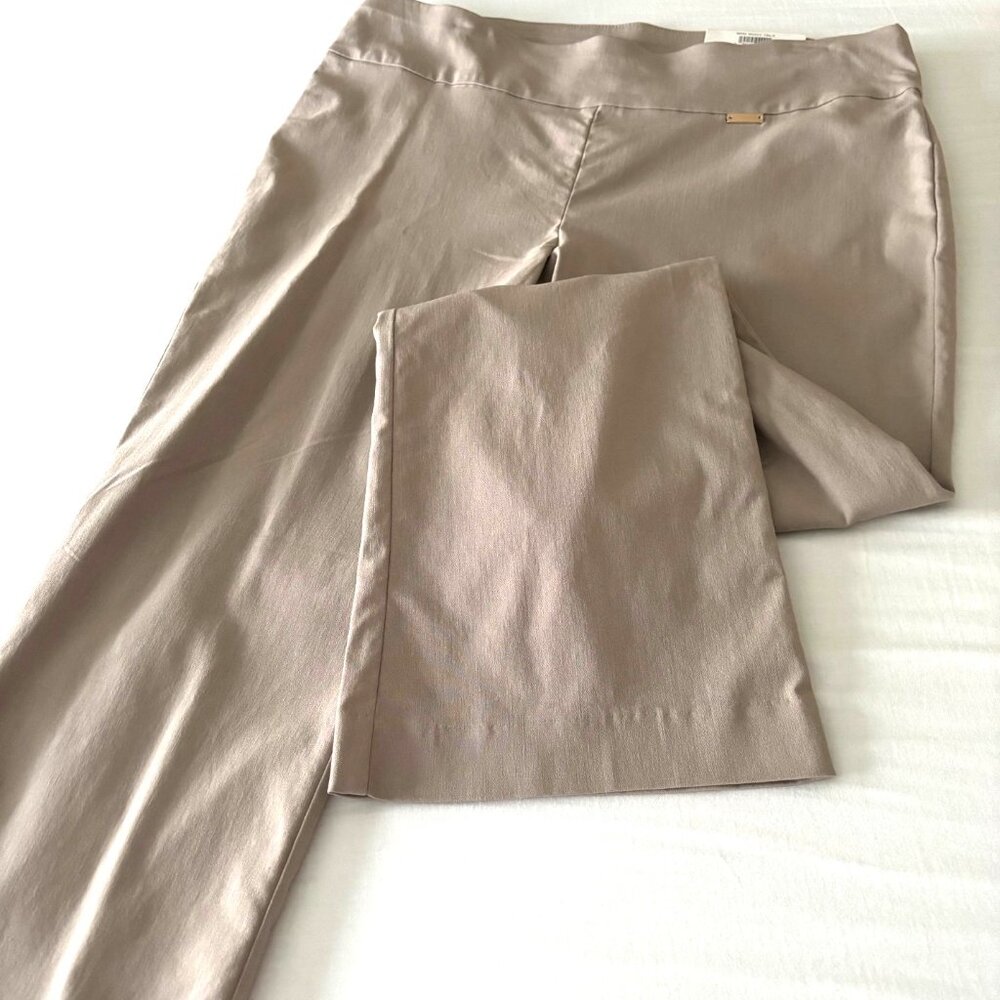 I.N.C. Stretch Beige pull on Pants, size Petite 14